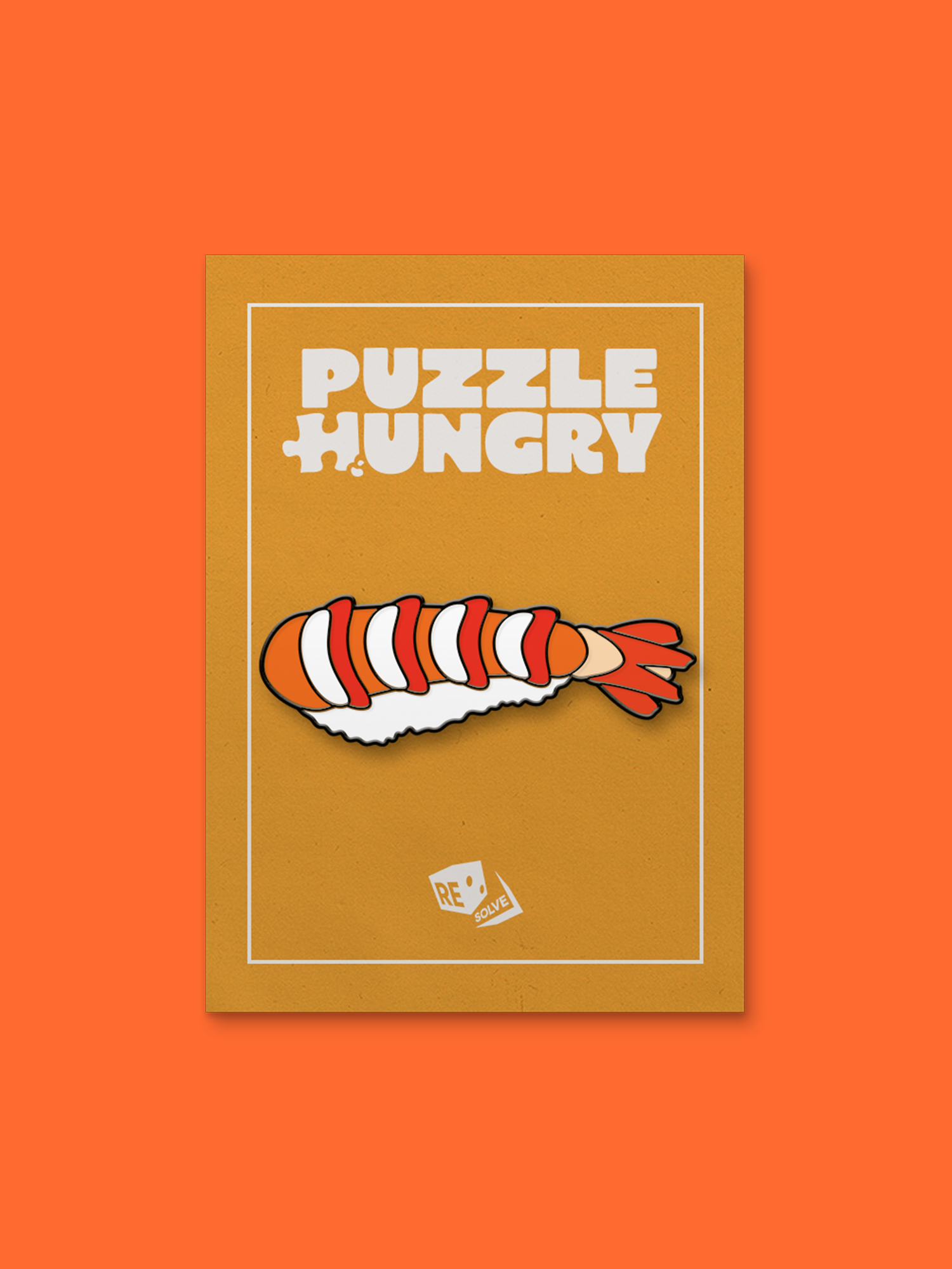 Shrimp Nigiri Enamel Pin