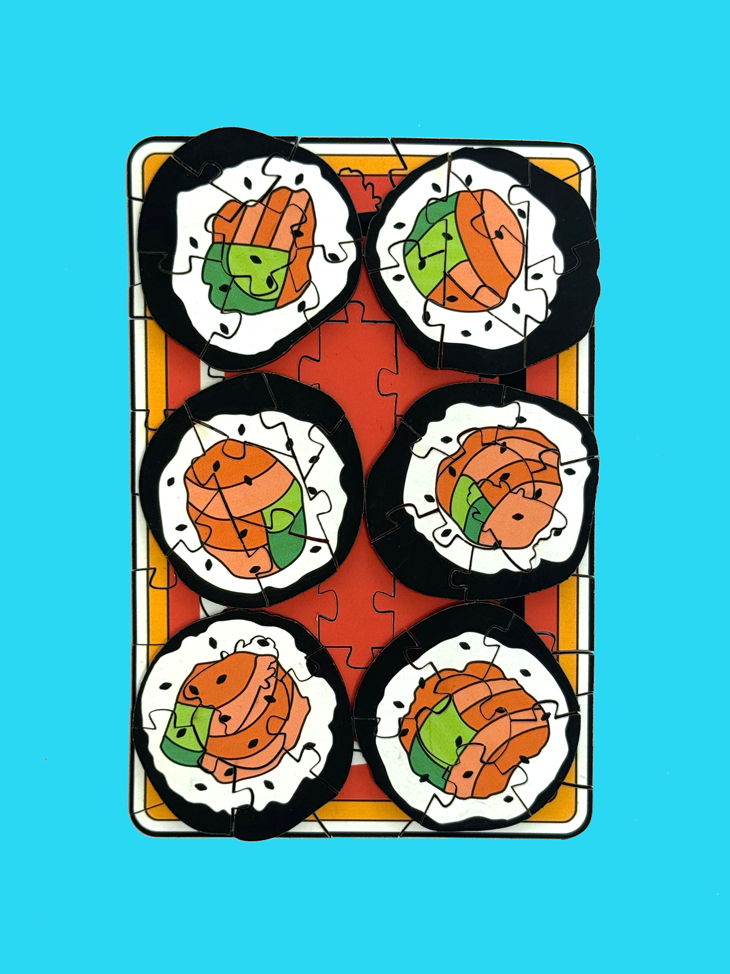 Wooden Maki Puzzle