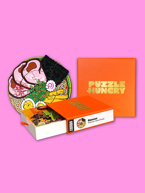 Wooden Ramen Puzzle